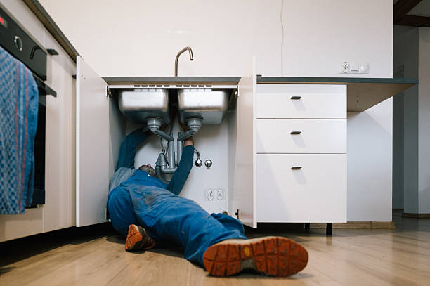 Professional Plumbing technician working in Leisenring, PA